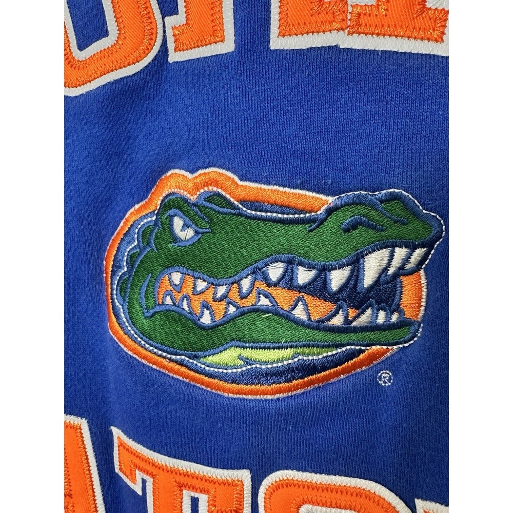 Team Edition Florida Gators Blue Fully Embroidered Pullover Hoodie Men's Small - Picture 4 of 14